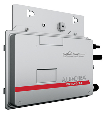 <p>
Der Mikrowechselrichter Aurora Micro 0.3 vonPower-One leistet 300 Watt.
</p> - © Foto: Power-One

