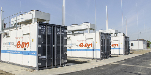 <p>
Strom als Gas speichern: Eon betreibt auch eine eigene Power-to-Gas-Anlage in Falkenhagen, Brandenburg.
</p>

<p>
</p> - © Foto: Eon SE

