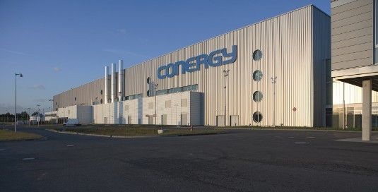 Die Modulfabrik in Frankfurt (Oder) wird bald zum chinesischen Anbieter Astroenergy gehören. - © Conergy
