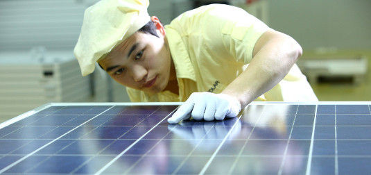 Die Antisubventionszölle gegen chinesische Solarmodule sind nichtig. - © Ja Solar
