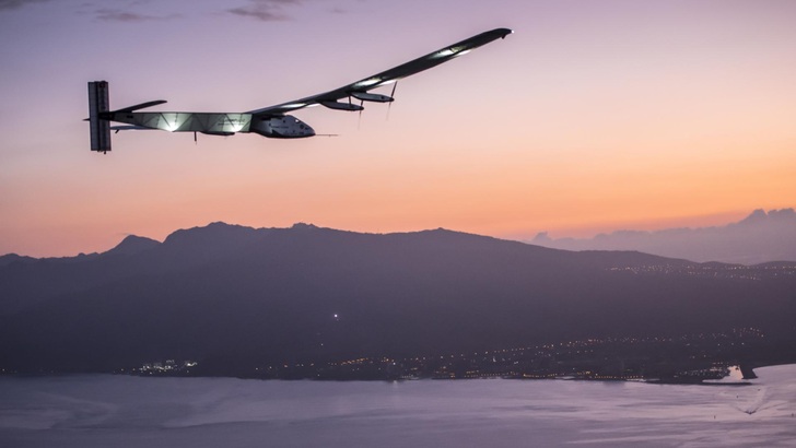 Gute Nachrichten aus Hawaii.Die Batterien von Solar Impulse überhitzen nicht mehr. - © Solar Impulse/Ezo/Revillard
