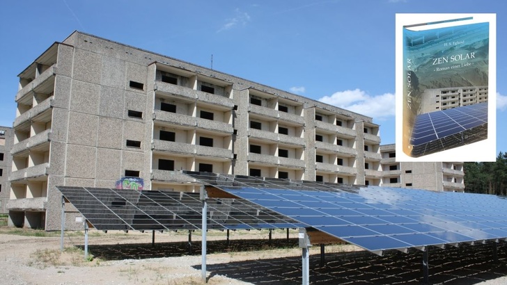 Der Solarpark in Groß-Dölln gehört zu den größten Anlagen in Europa. - © Heiko Schwarzburger
