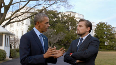 Schauspieler Leonardo DiCaprio führt durch einen eindrucksvollen Dokumentarfilm zum Klimawandel. - © National Geographic/Before the flood
