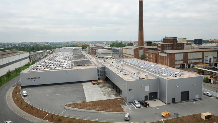 Die Rettung der Produktion in Freiberg ist fast unter Dach und Fach. - © Solarworld
