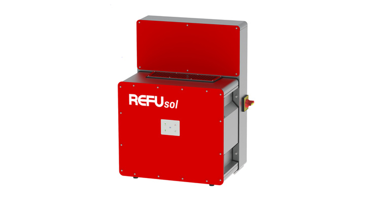 Der Stringwechselrichter mit 100 Kilowatt Leistung von Refusol. - © Refusol
