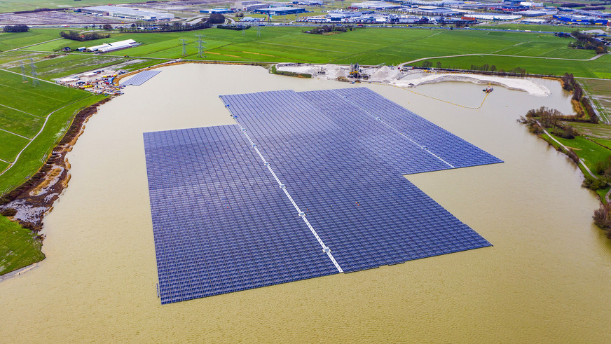 Die Anlage Bomhofsplas in den Niederlanden leistet 27,4 Megawatt.