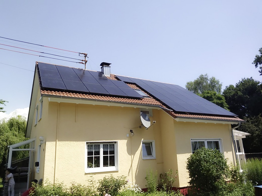 Typische Anlagengröße für private Solarkunden in Schwaben.