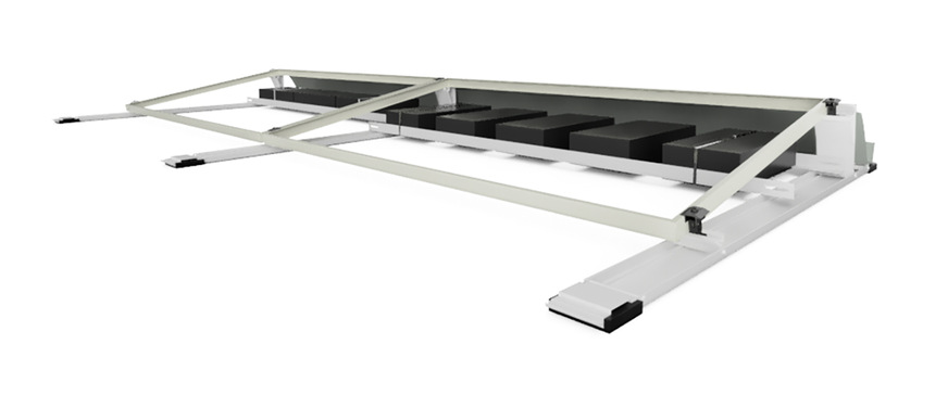 Das neue Ballastierungssystem von Renusol wurde auf Anregung der Handwerker entwickelt.