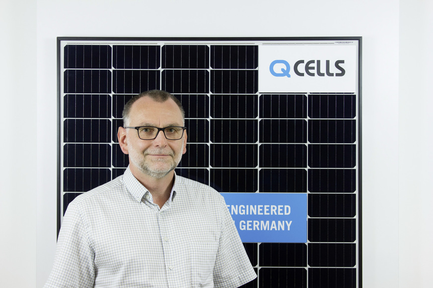 Markus Fischer arbeitet bei Q-Cells an Innovationen.