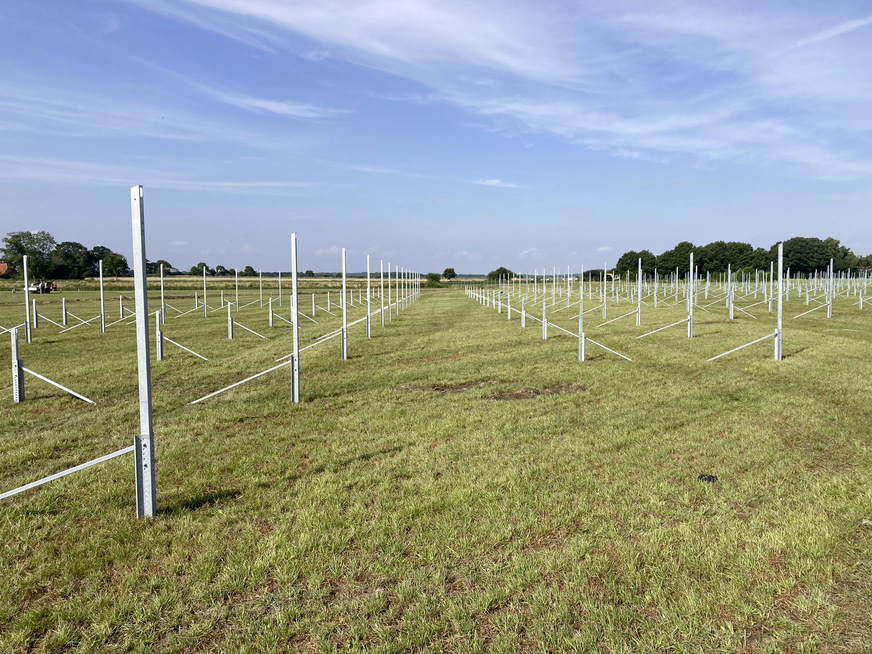 Das Montagesystem kommt aus dem Hause Zimmermann PV.