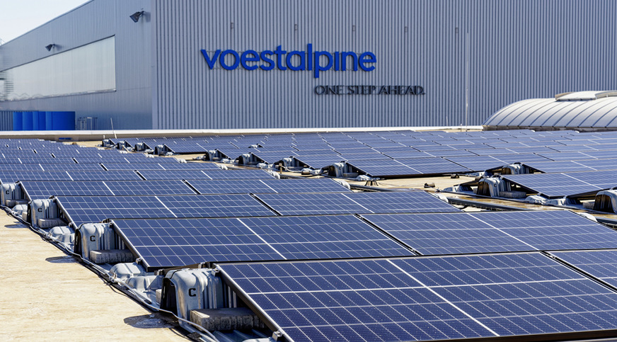 Voestalpine hat eine Anlage mit dem neuen Montagesystem auch auf seiner ­Produktionsstätte in Schwäbisch Gmünd aufgebaut.