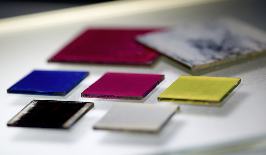 Die Kollektion Colorquant besteht aus Modulen in 15 verschiedenen Farbtönen.