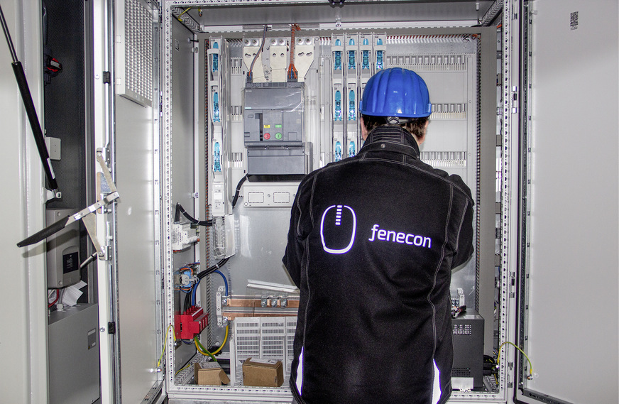 Die letzte Kontrolle vor der Inbetriebnahme.