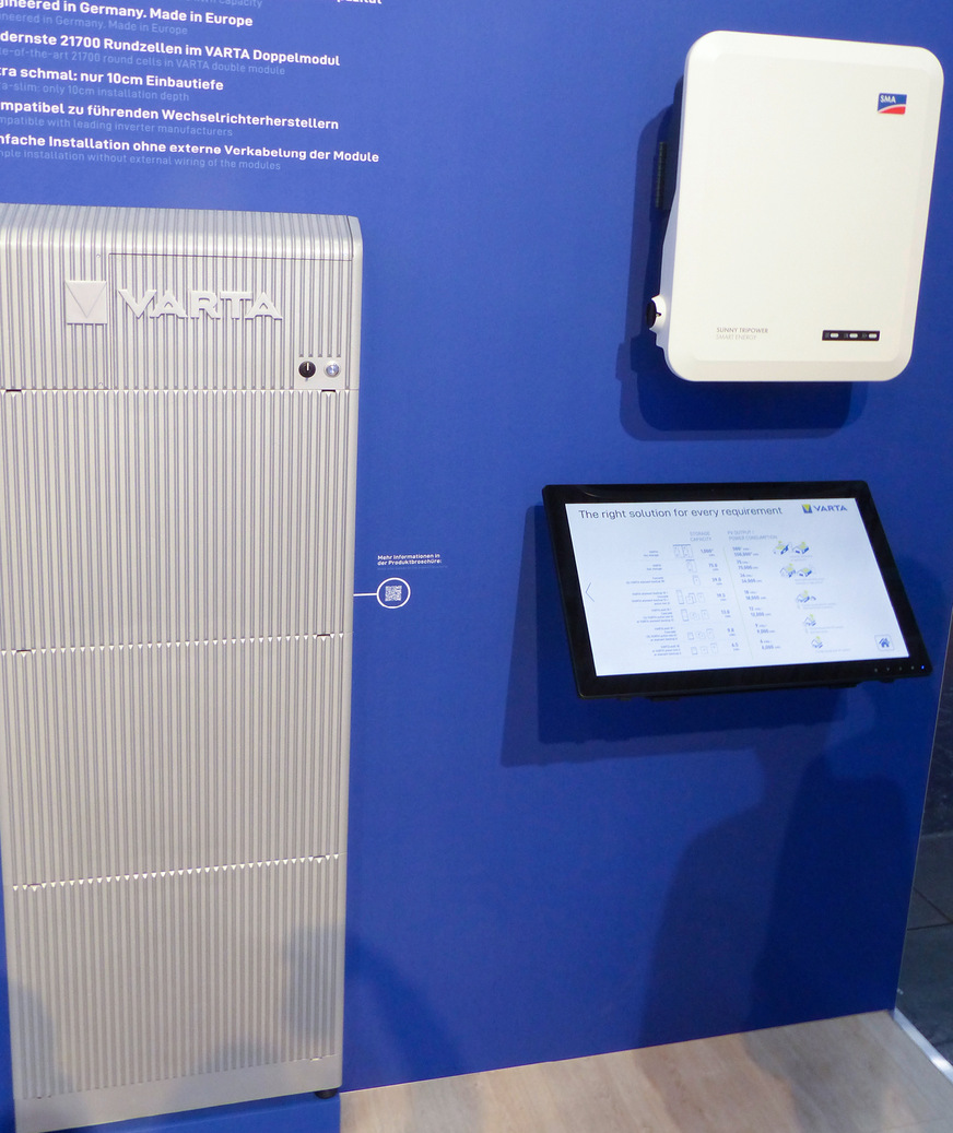 Die neuen Speicher von Varta kommen im robusten Aluminiumgehäuse daher.