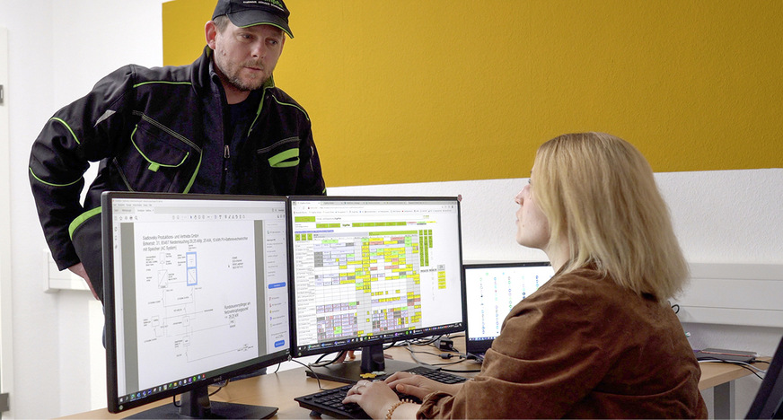 Die digitale Verwaltung der betrieblichen Prozesse wird&nbsp; bei ESS Kempfle großgeschrieben.