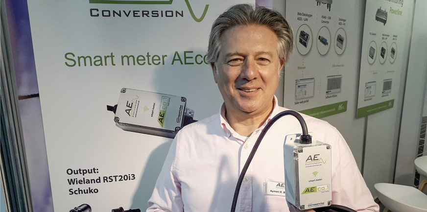 Mit dem neuen Smart Meter Aeco 1 können die Kunden die Solarerträge ihrer Balkonanlagen auswerten.