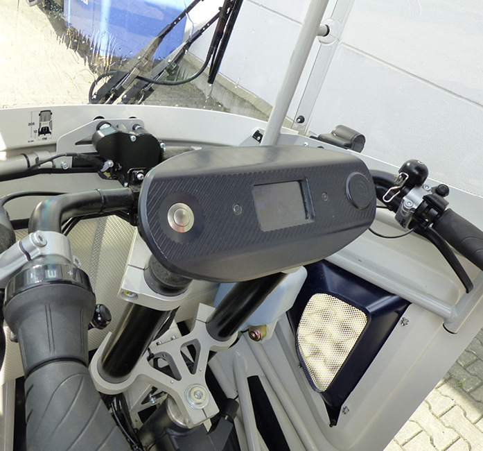 Für die Feststellbremse brauchte es einiges an Elektronik.