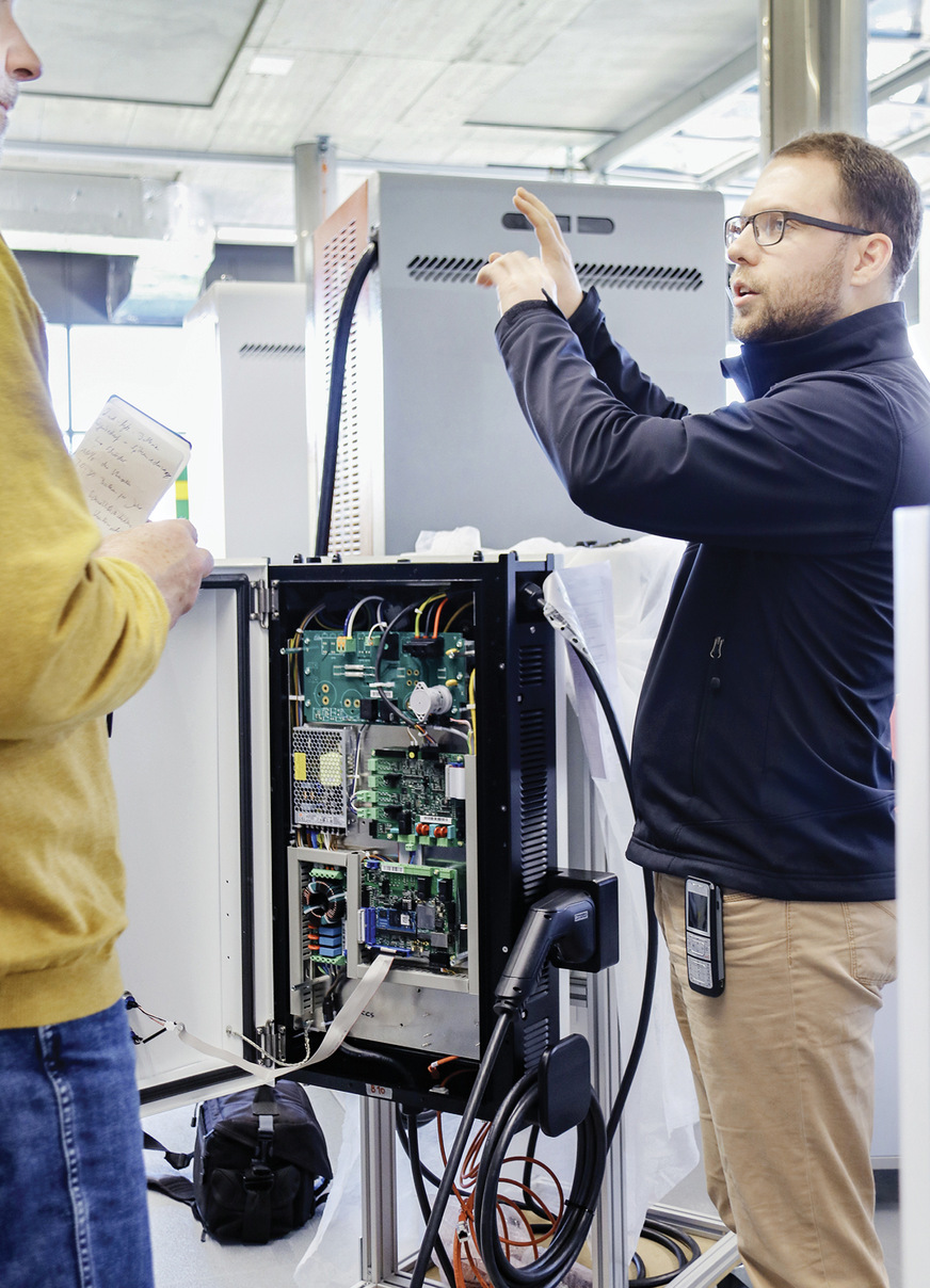 Dominik Mock leitet den Vertrieb von Evtec in Kriens.