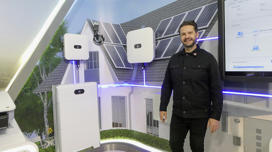 Dieter Jauch ist Produktmanager bei Huawei. Er hat im Webinar die Integration der neuen Wallbox in das Energiesystem des Gebäudes und ihre Steuerung erläutert.