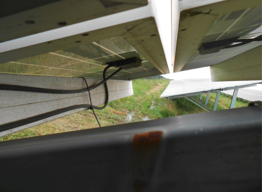 Steter Tropfen hat die Zinkschicht des Binders vom Stahl gewaschen. Eine dickere Zinkschicht wäre ­notwendig gewesen.