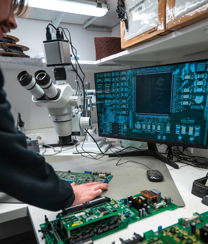 Prüfen, messen, analysieren: So findet man bei Hilker die Fehler.