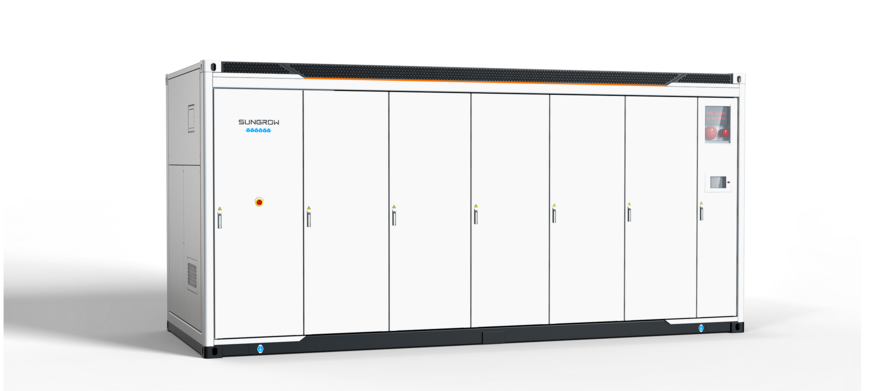 Der Power Titan von Sungrow kann bis fünf Megawattstunden sammeln.