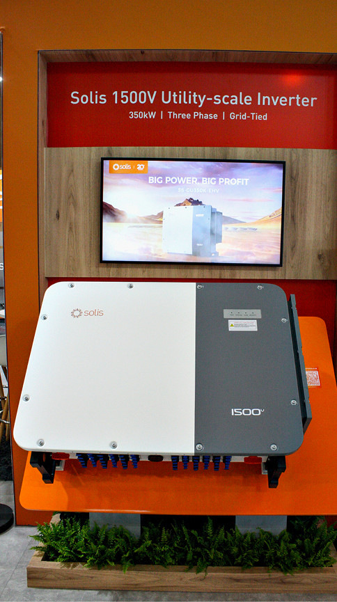Neuer Utility-Inverter von Solis für 1.500 Volt.