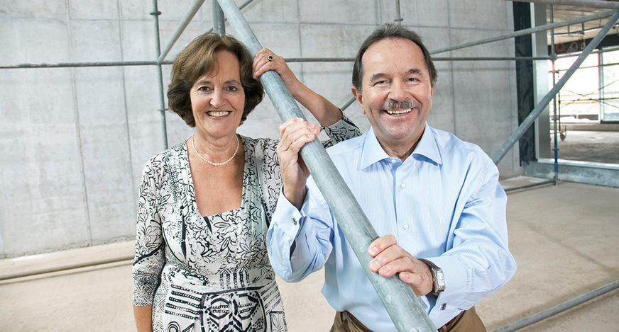 Brigitte Strauß und Klaus Fronius übernahmen die Firma im Jahr 1980 von ihrem Vater.