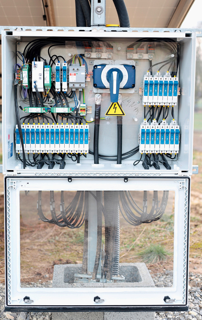 Der String Combiner überwacht ­jeden String und erkennt Modulfehler.