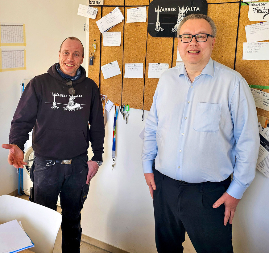 Dreamteam bei der Arbeit: Der Betrieb läuft heute deutlich effizienter und erwirtschaftet mehr Gewinn.