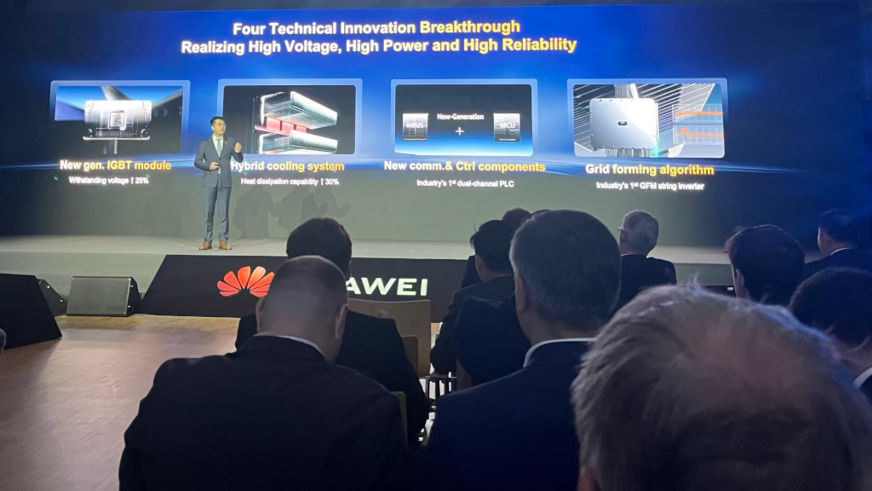 Steve Zhang von Huawei Digital Power definiert, was eine Solaranlage künftig leisten muss.