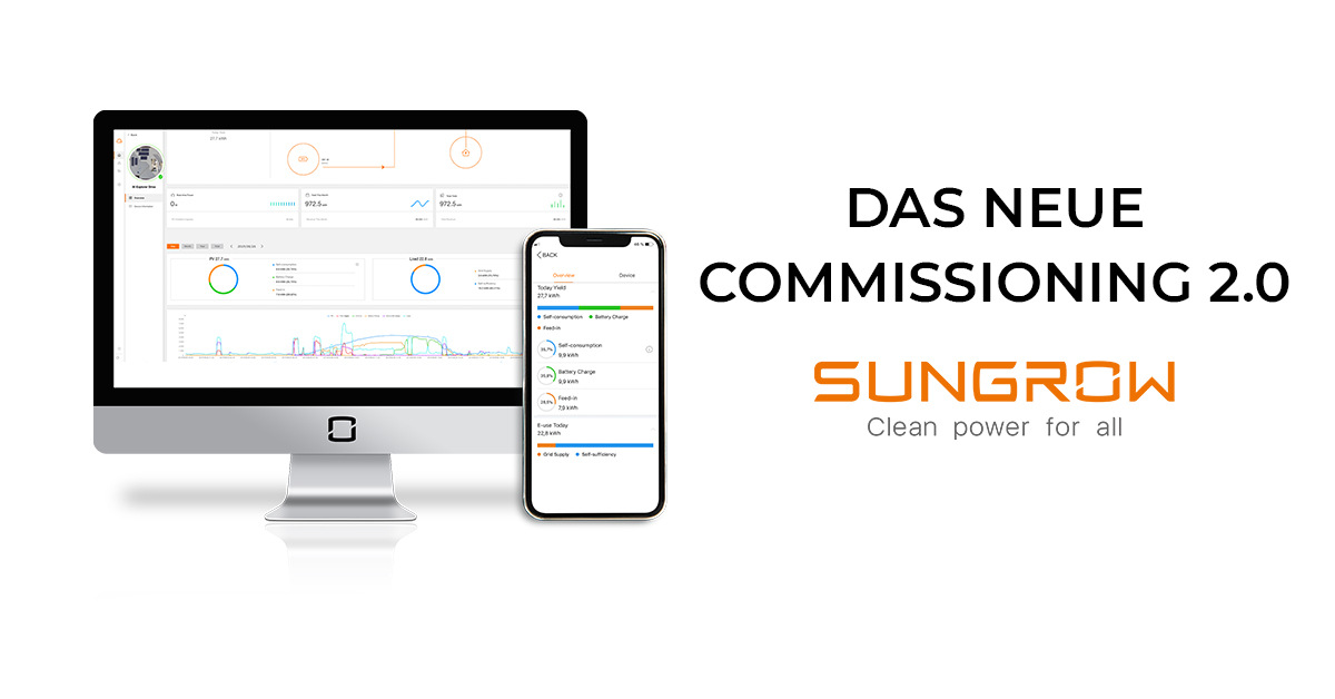 Sungrow launcht neuen und schlankeren Commissioning 2.0 Prozess