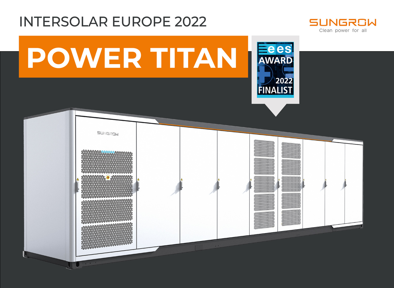 Energiespeicher im Rampenlicht: Sungrow stellt neueste ESS-Innovation auf der Intersolar vor