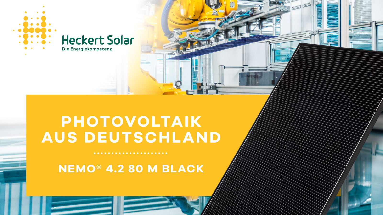 PV-Modul Nemo 4.2 ist die neue Leistungsklasse im Residential Markt