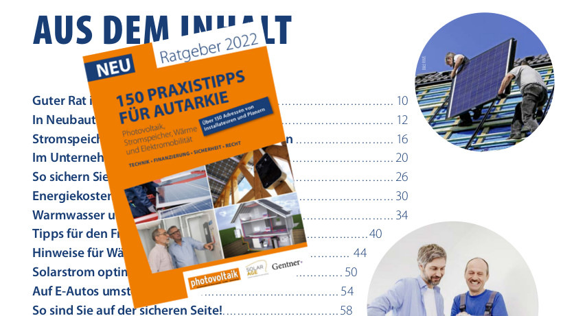 150 Praxistipps für Autarkie – kostenfreier Ratgeber für 2022 erschienen!