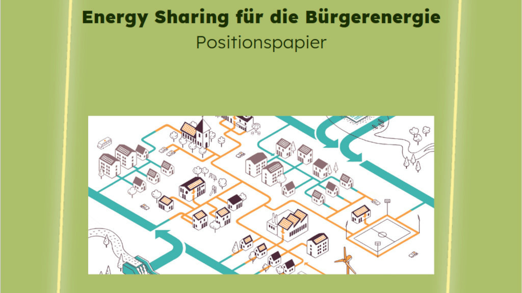 Bürgerenergiegemeinschaften wollen ihren Strom einfacher selbst nutzen