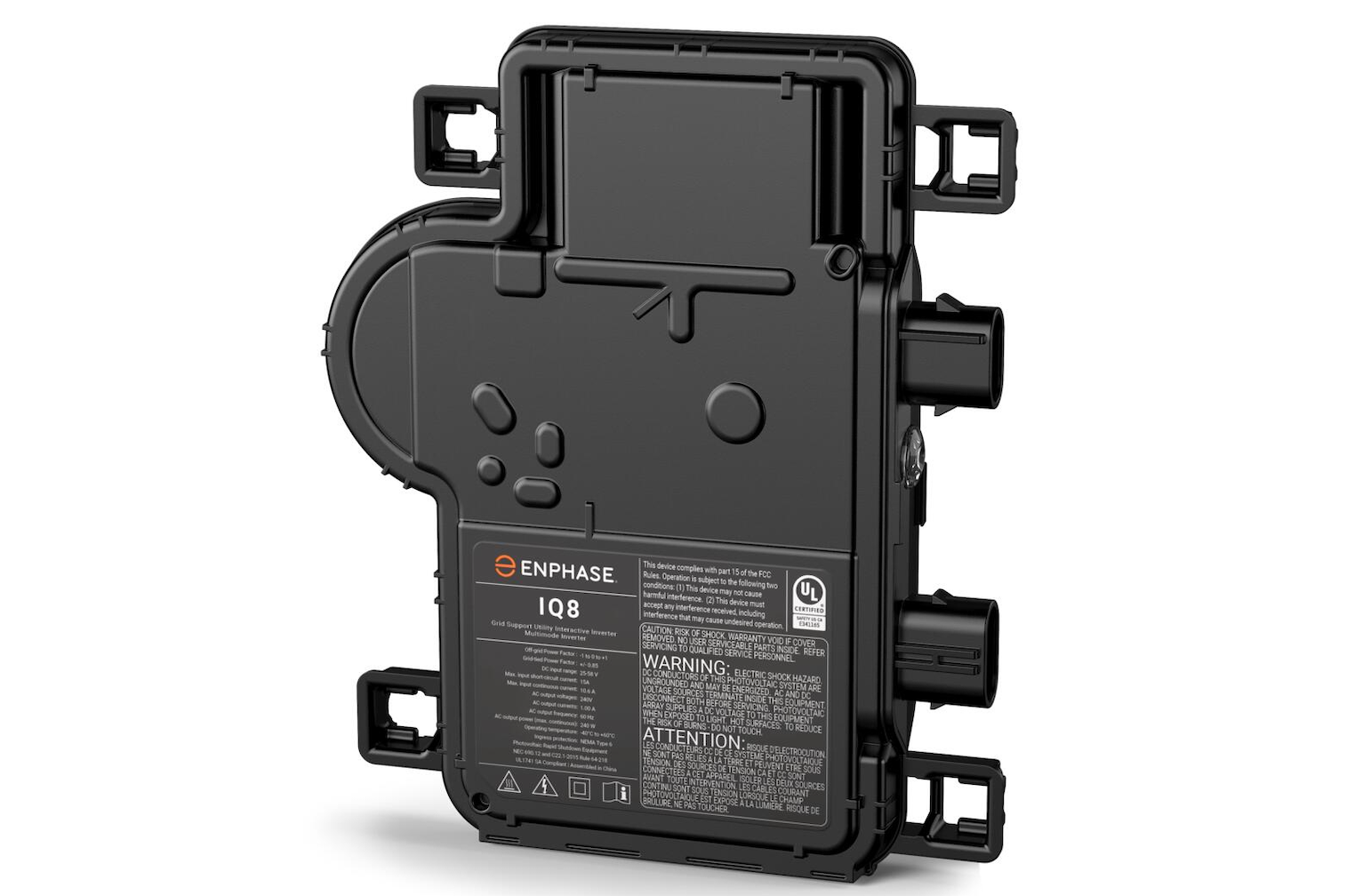 Enphase Energy:﻿ Microinverter IQ8 leistet 560 Watt