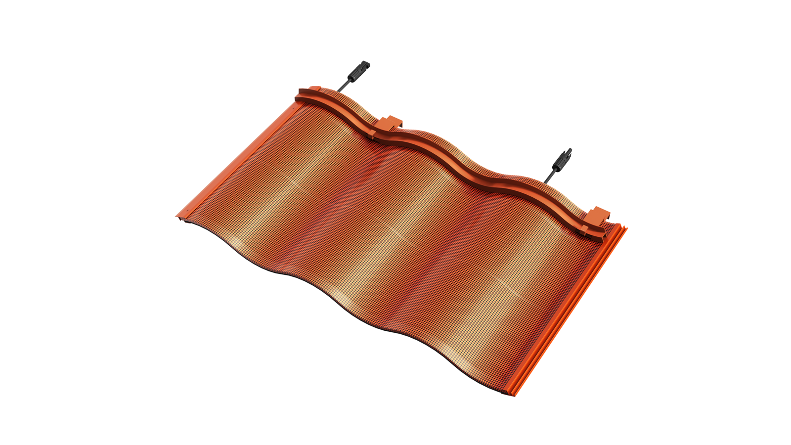 Jackery zeigt gebogenen Solardachziegel XBC
