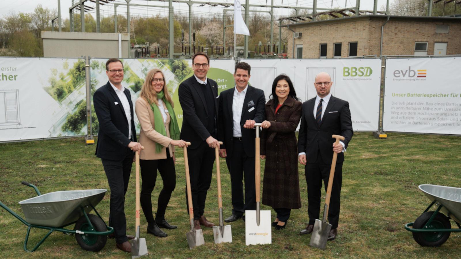 EVB und Eon bauen Großspeicher mit 20 Megawatt in Beckum