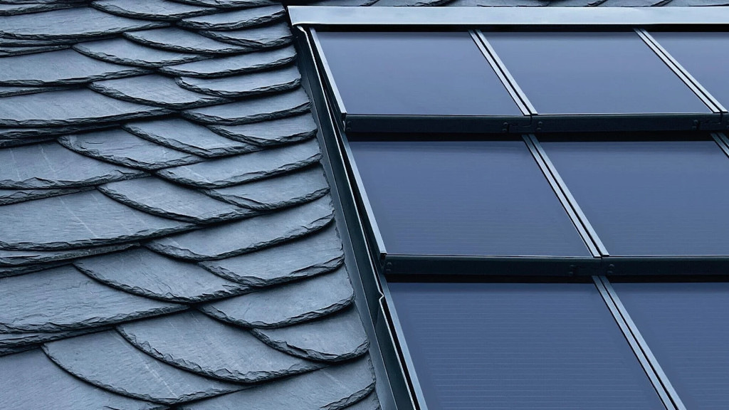 Meyer Burger: Schieferdach liefert Solarstrom