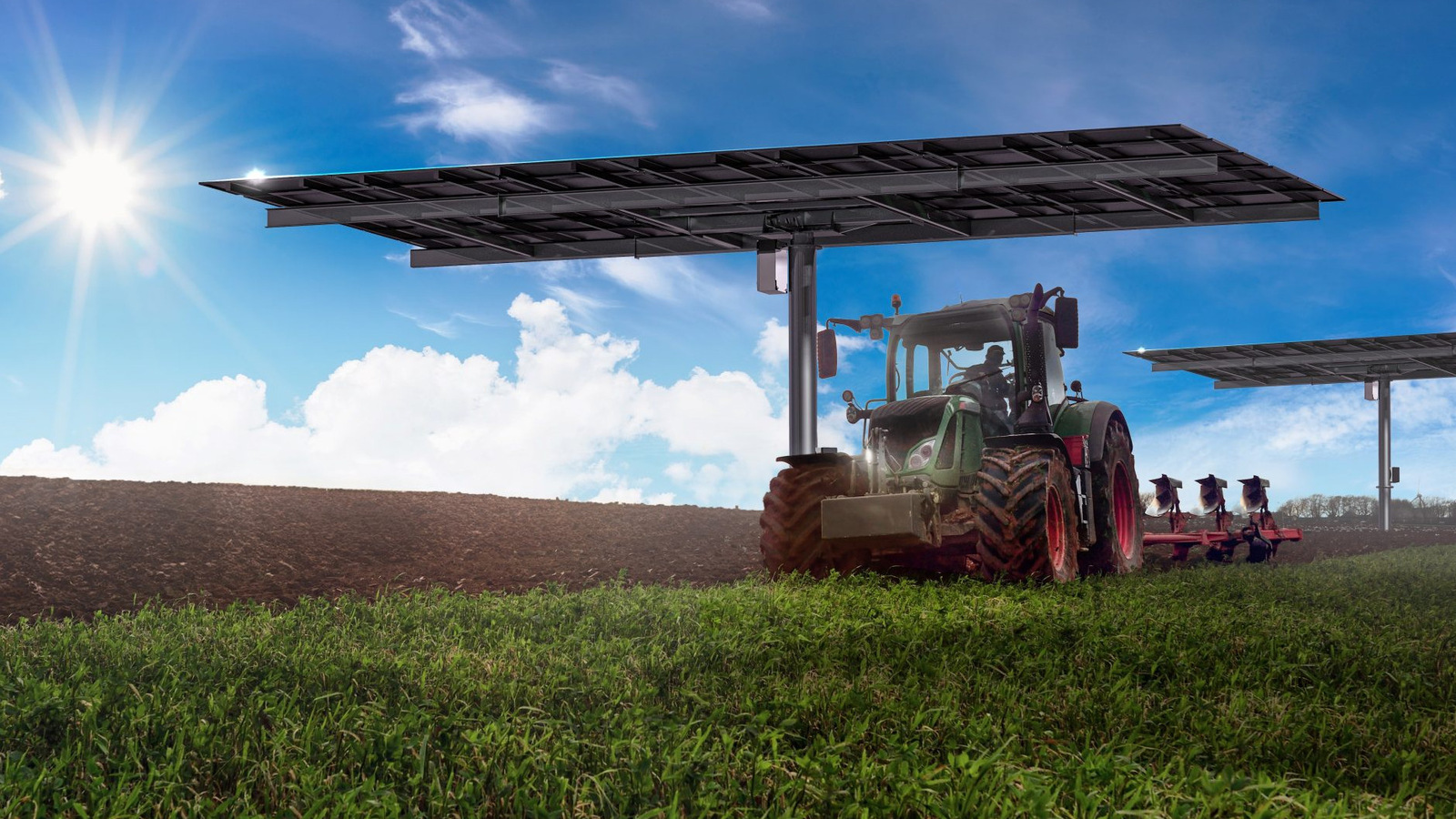 Zweiachsiges Nachführsystem von Anywhere Solar