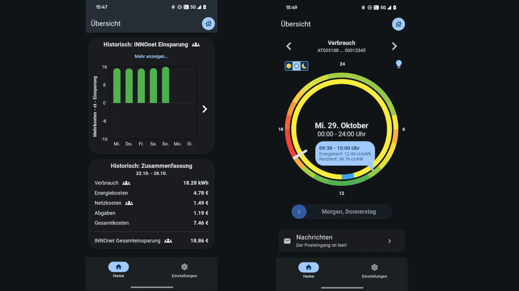 Österreich: Neue App zeigt Einsparungen durch flexible Strom- und Netztarife