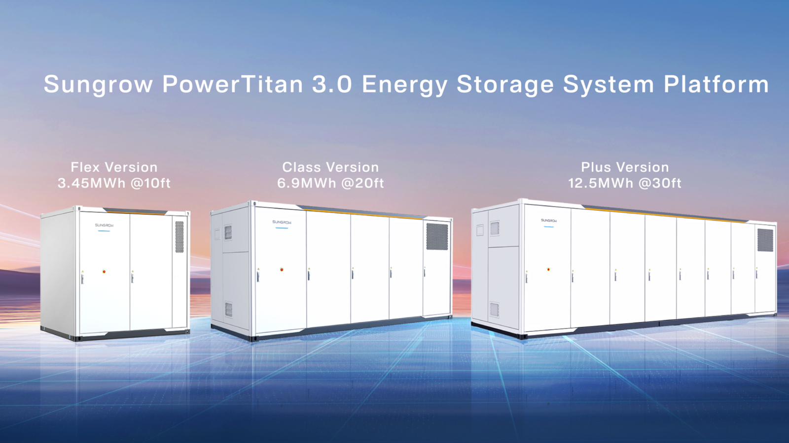 Sungrow stellt Powertitan und neue Speicherplattform vor