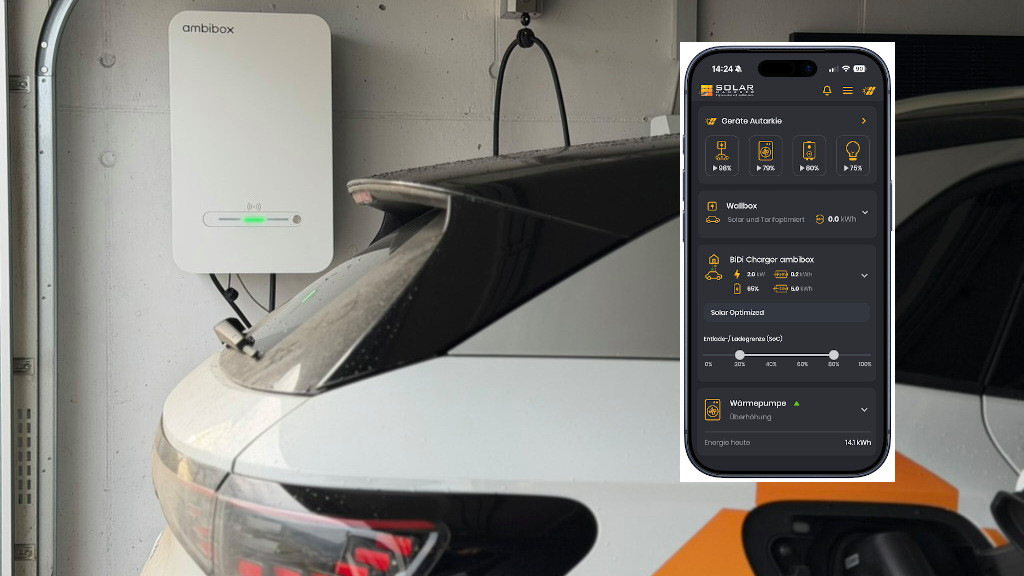 Solar Manager und Ambibox unterstützen bidirektionales Laden