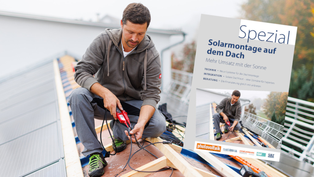 Solargeschäft für Dachprofis – Technik und Support im kompakten Format