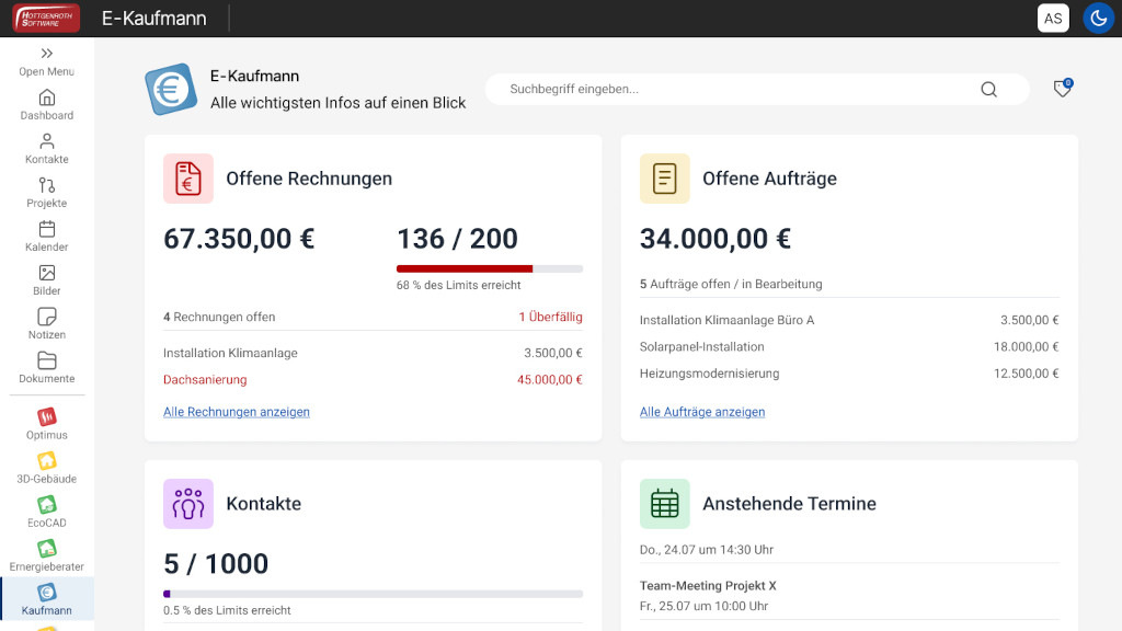 Hottgenroth: E-Kaufmann digitalisiert Auftragsverwaltung