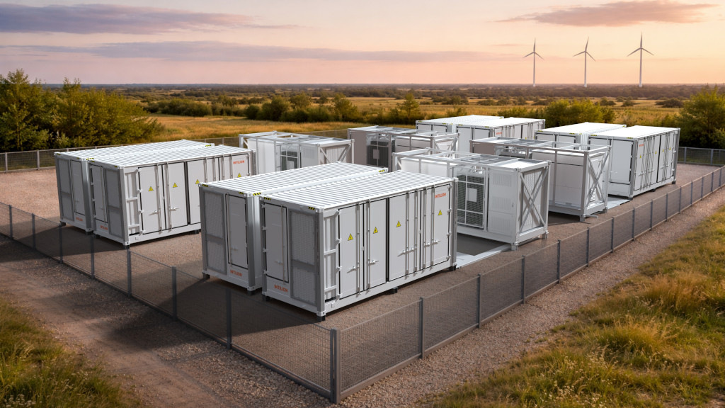 Intilion bringt modulares Großspeichersystem für die Industrie