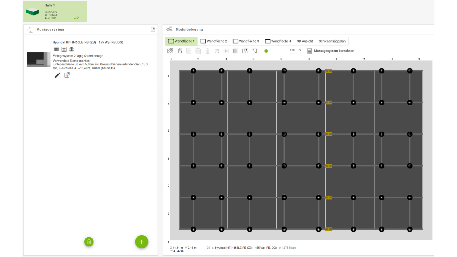 Solar-Planit: Update mit Stringplanung und Fassadenoptionen