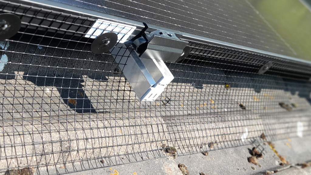 Panelgitter bietet Taubenschutz für Solaranlagen