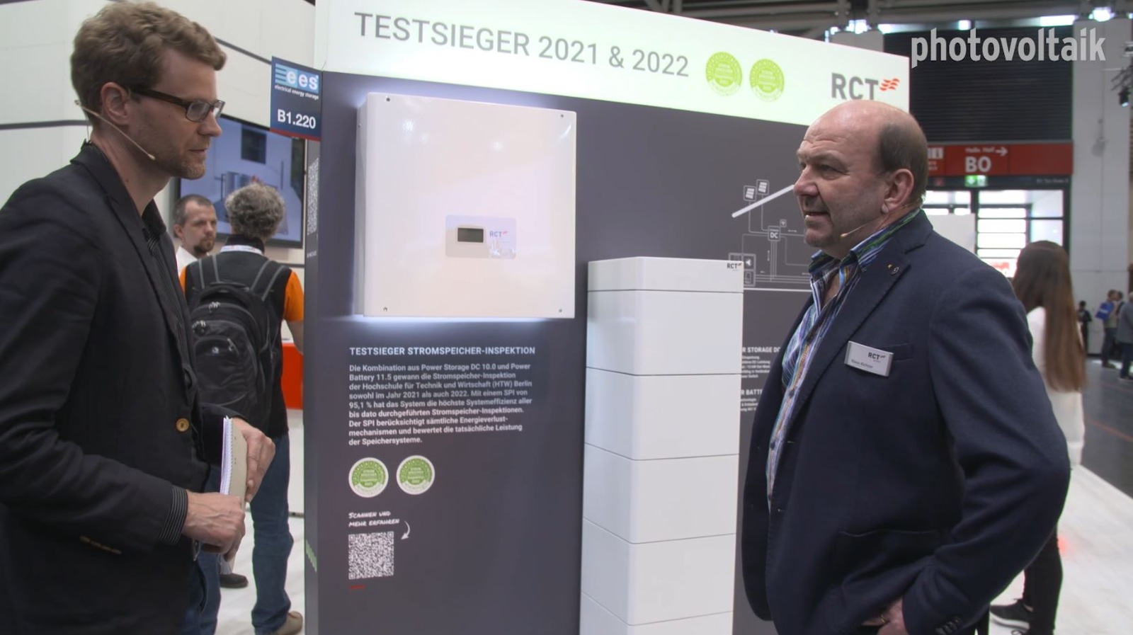 Klaus Richter von RCT Power: Effizientester Heimspeicher präsentiert